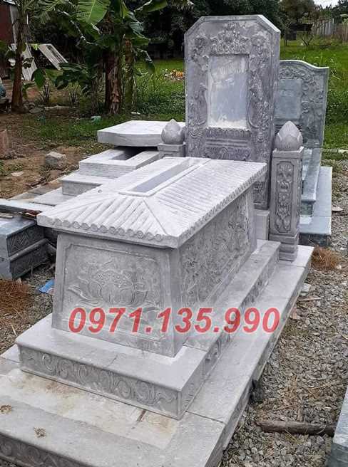 Mộ đá chôn tươi - Mộ hoả hung địa táng bằng đá đẹp bán Bình Định
